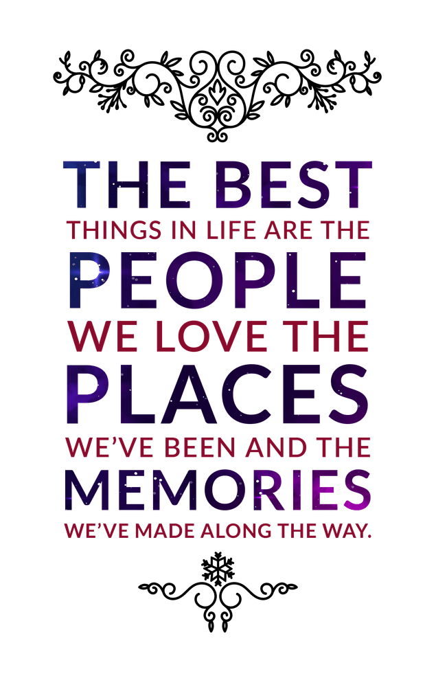 People, Places, Memories - Journal