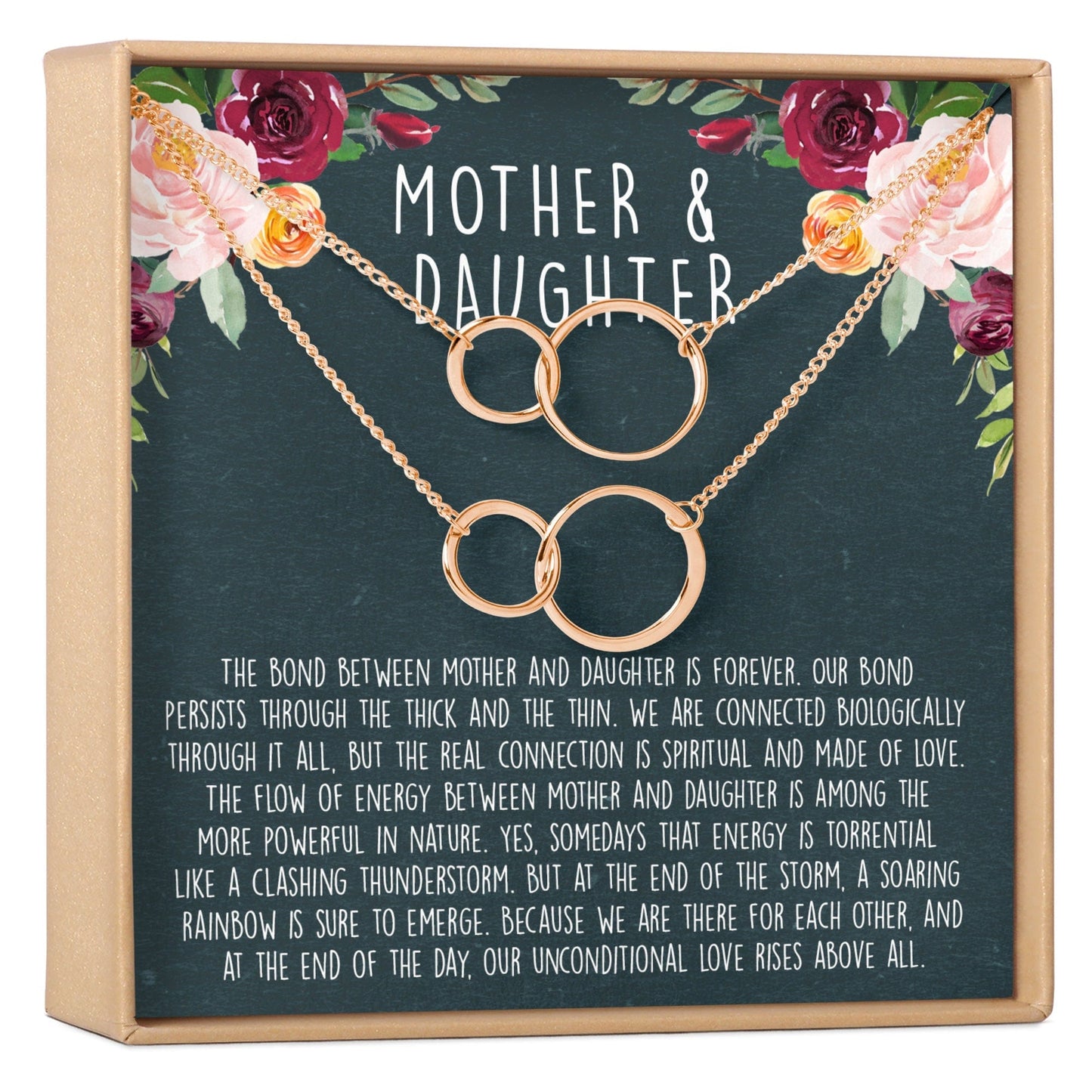 Mother & Daughter Necklace, Multiple Styles