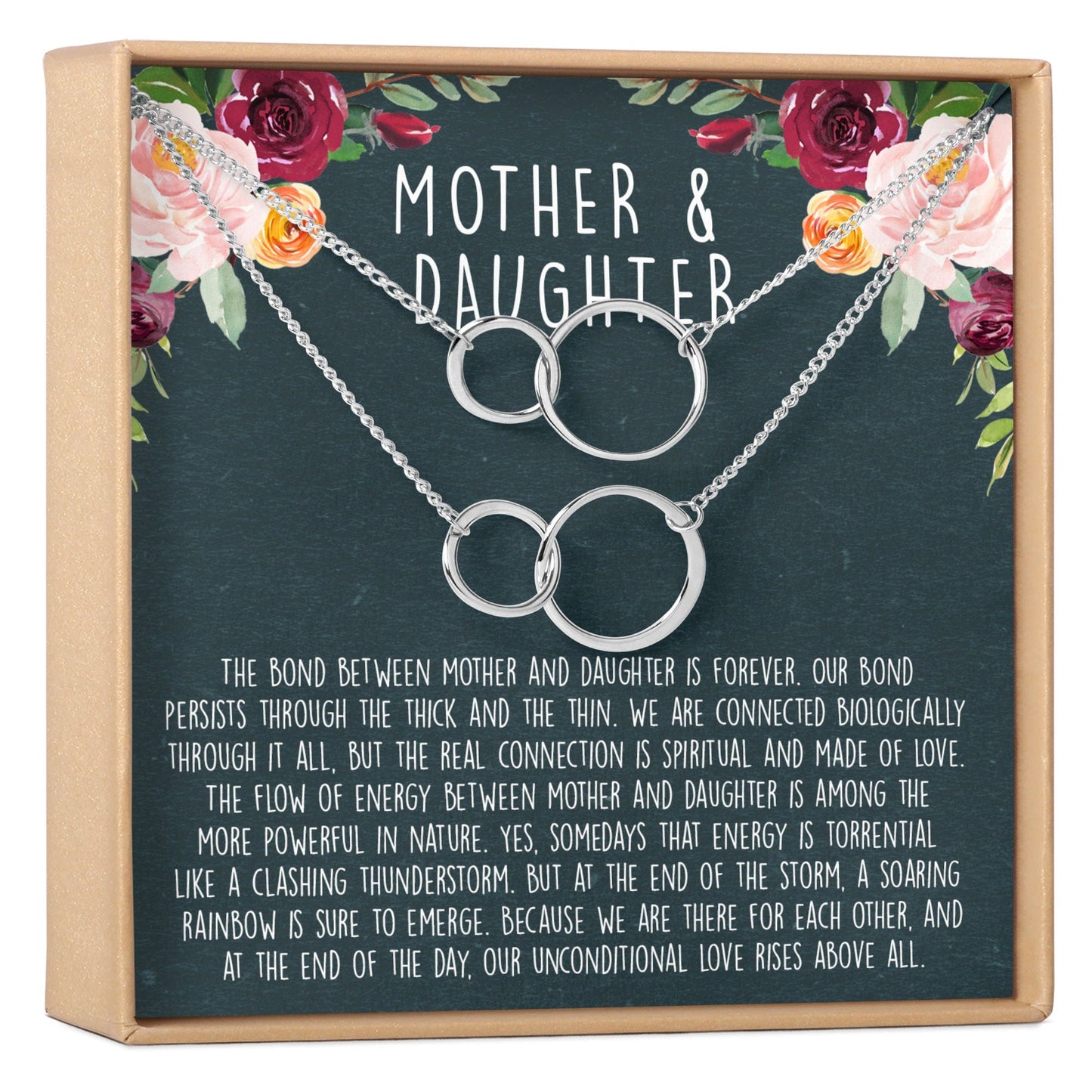Mother & Daughter Necklace, Multiple Styles